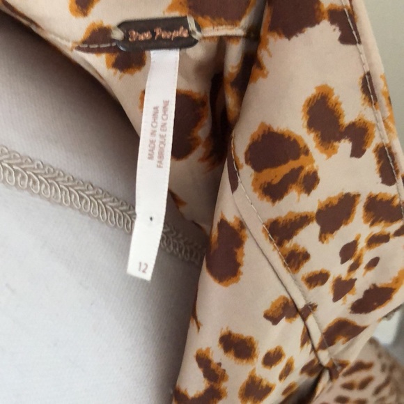 Free People cheetah print skirt - Picture 4 of 4